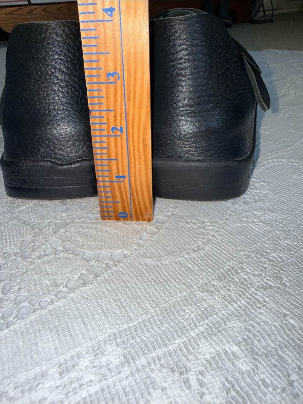 Betula by Birkenstock Black Leather Clog Mules Size 38 US L7 M5 Made in Germany - Picture 11 of 11